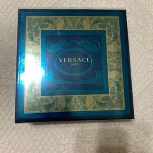 Versace Box with Empty Bottle of Perfume